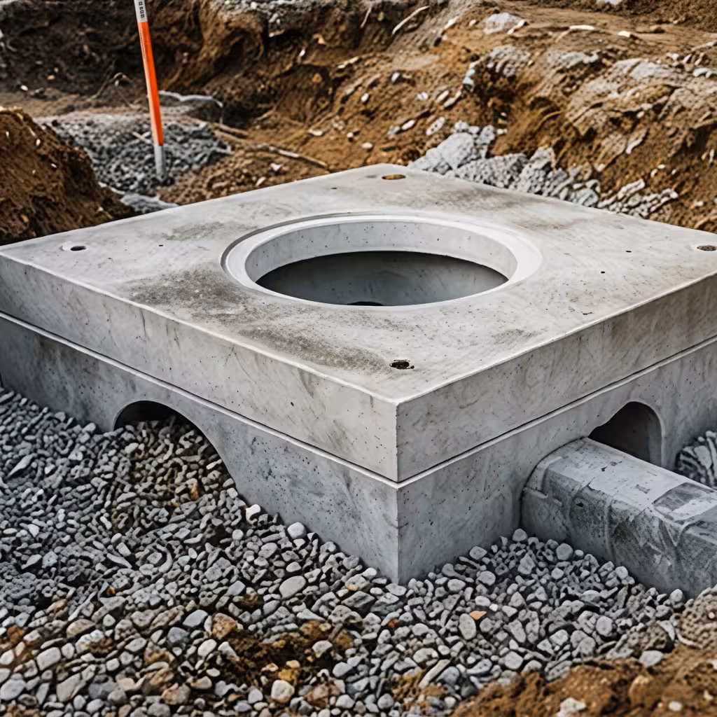 Drainage installation
